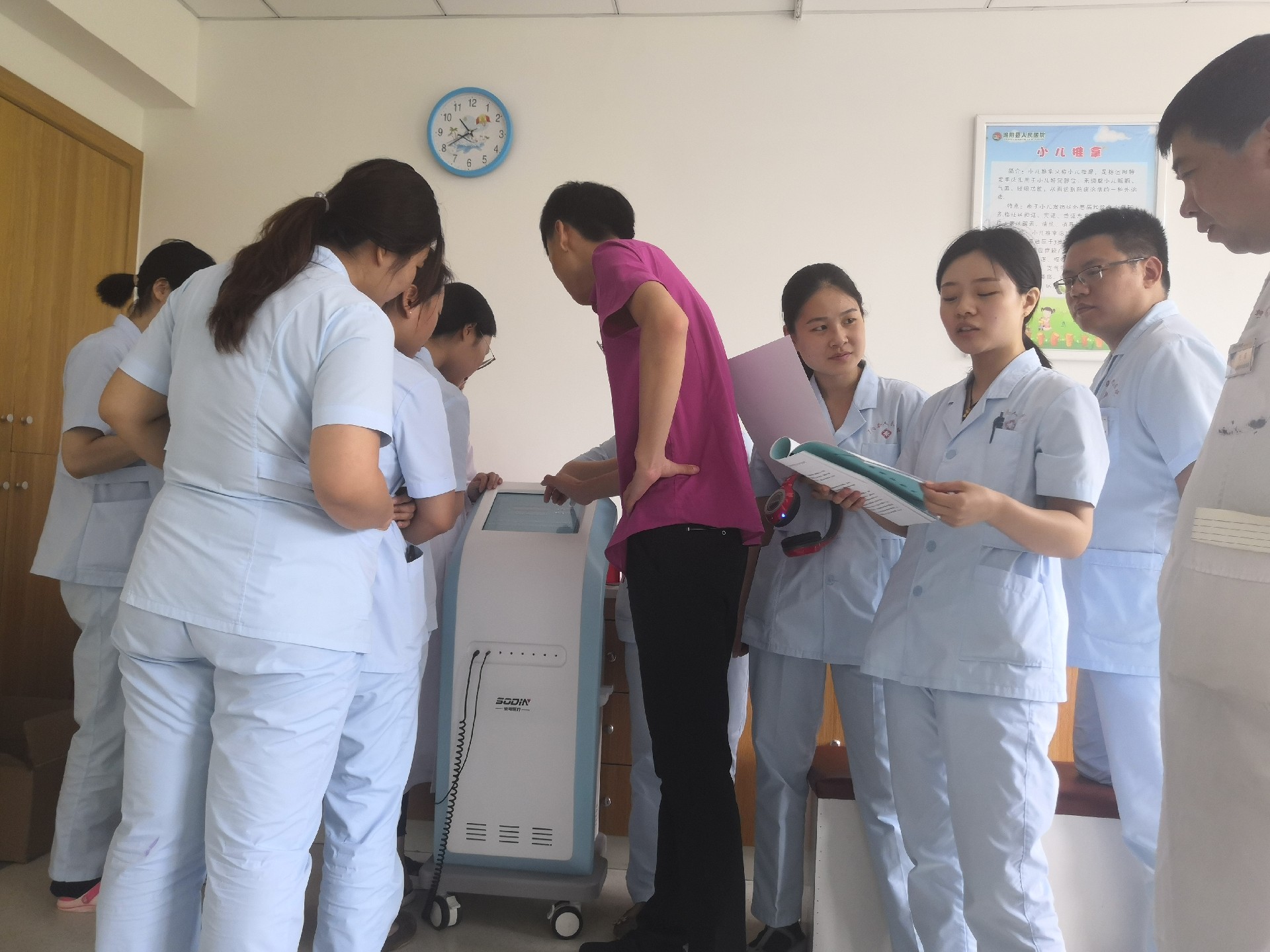 河南鄭大醫附三醫院采購我司SD-7700聽覺統合訓練儀