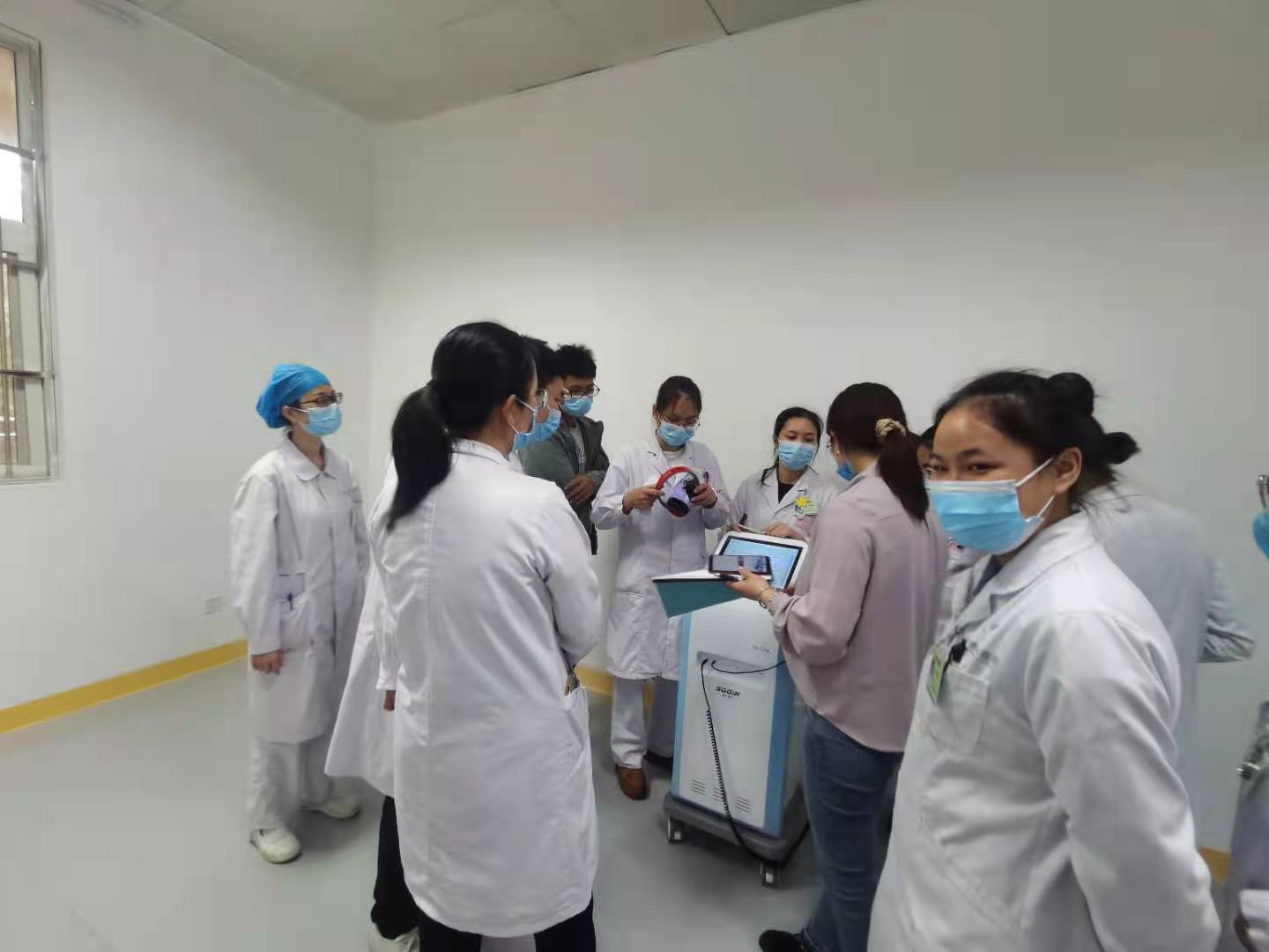 廣西崇左民醫院采購我司SD-7700聽覺統合訓練儀