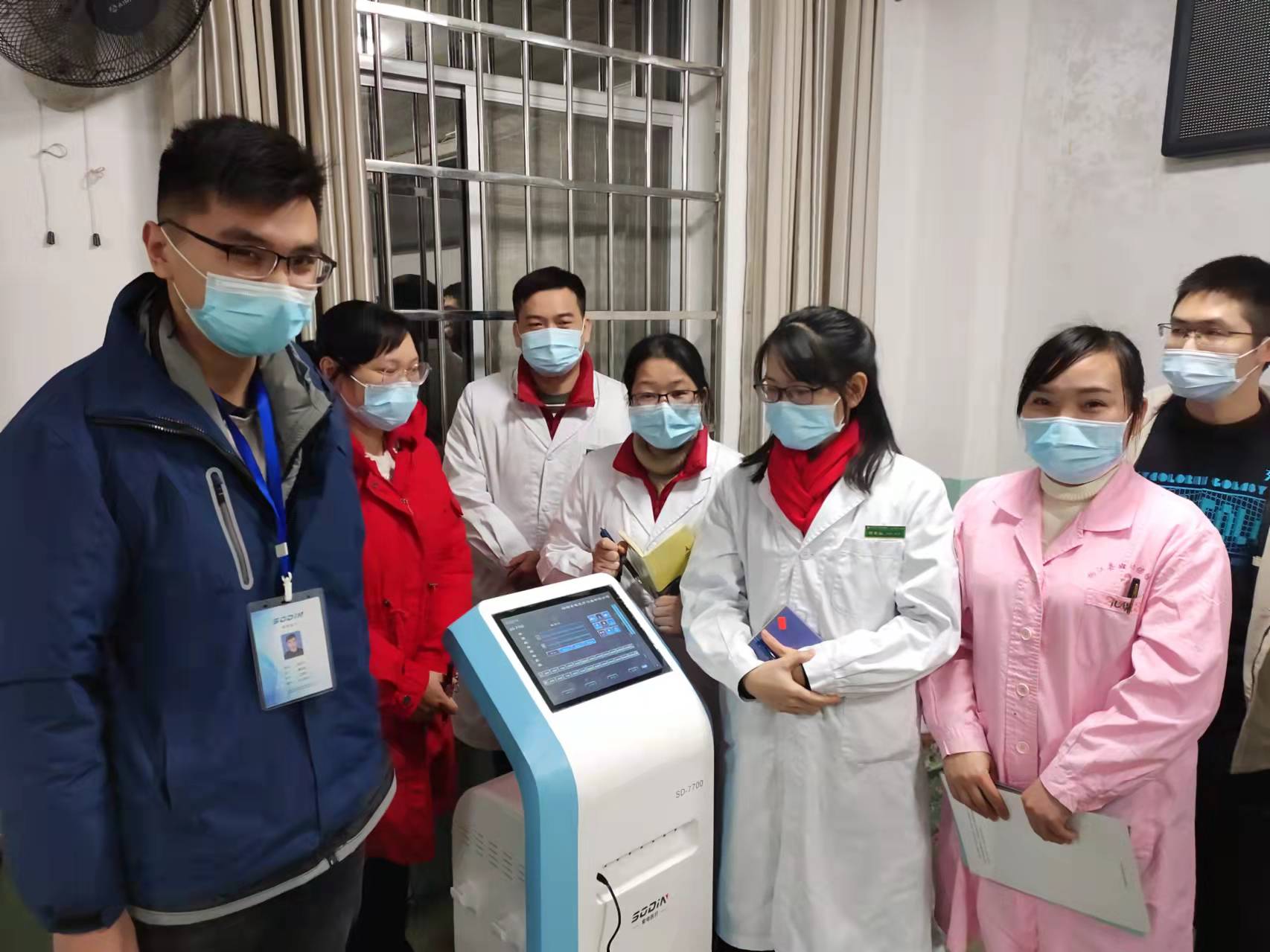 廣西柳州柳江婦幼采購我司SD-7700聽覺統合訓練儀